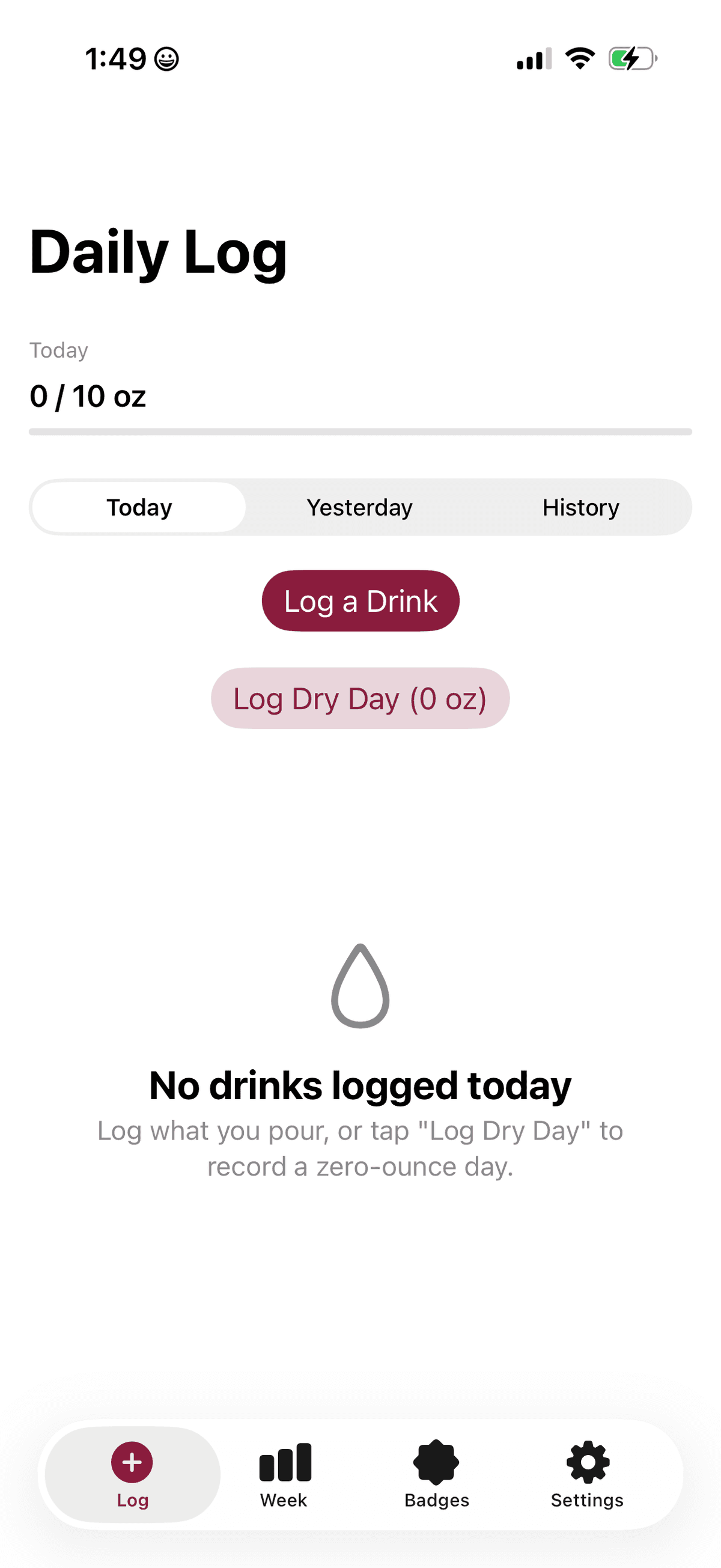 WineMindful app overview